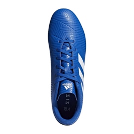 Scarpe da calcio Adidas Nemeziz 18.4 FxG M DB2115 multicolore blu 2