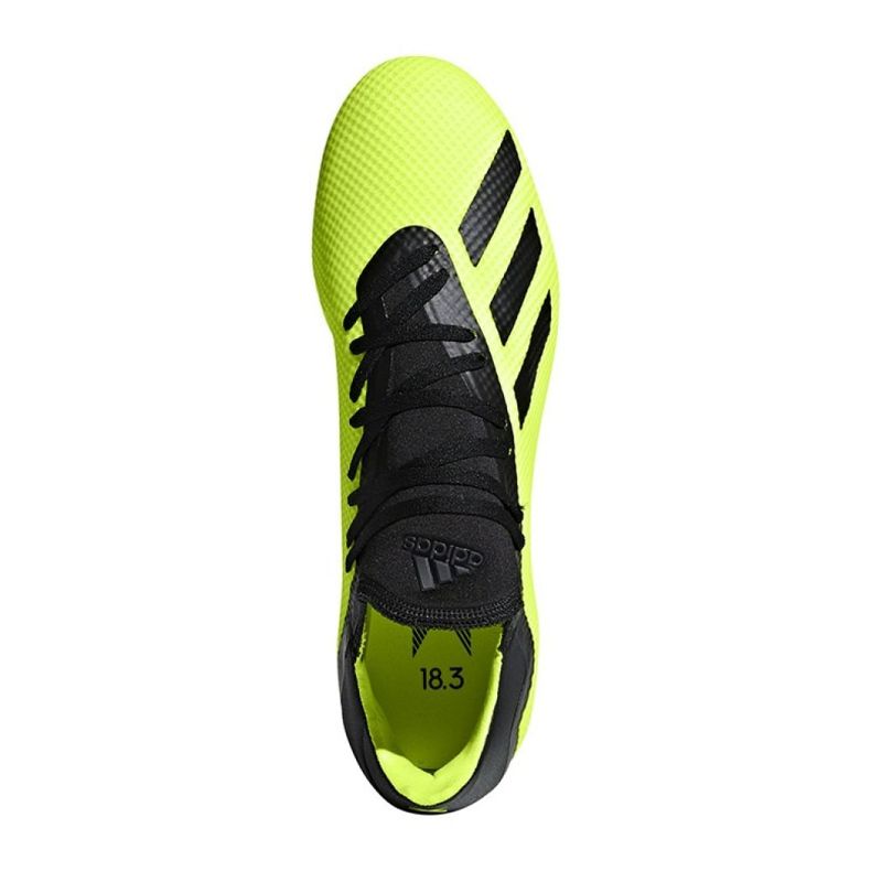 Scarpe da calcio Adidas X 18.3 Fg M DB2183 giallo giallo 2