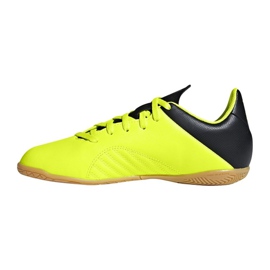 Scarpe da calcio Adidas X Tango 18.4 In Jr DB2433 giallo giallo 1