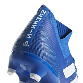 Scarpe da calcio Adidas Nemeziz 18.3 Fg M DB2109 multicolore blu 2