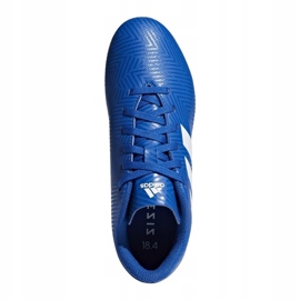 Scarpe da calcio Adidas Nemeziz 18.4 FxG Jr DB2357 multicolore blu 1