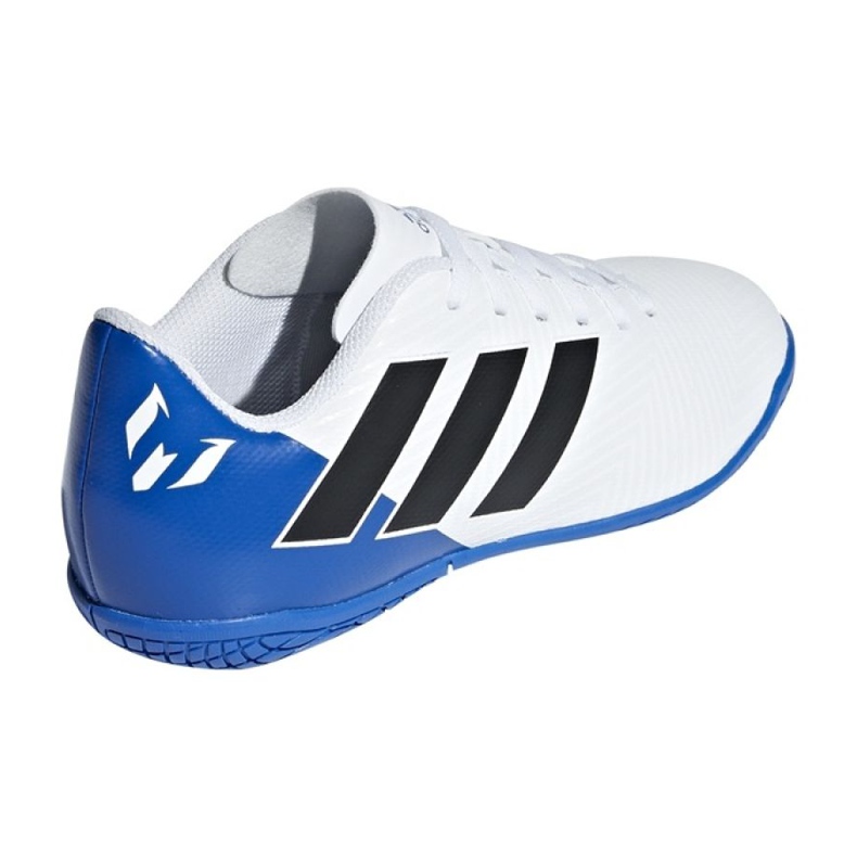Scarpe da calcio Adidas Nemeziz Messi Tango In Jr DB2398 blu bianca 2