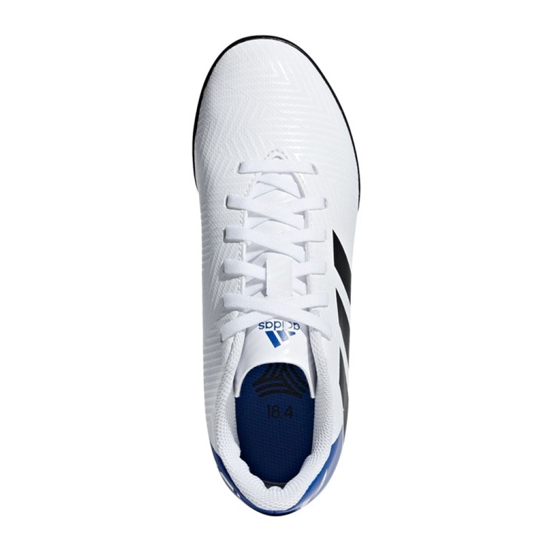 Scarpe da calcio Adidas Nemeziz Messi Tango In Jr DB2401 bianca bianca 1