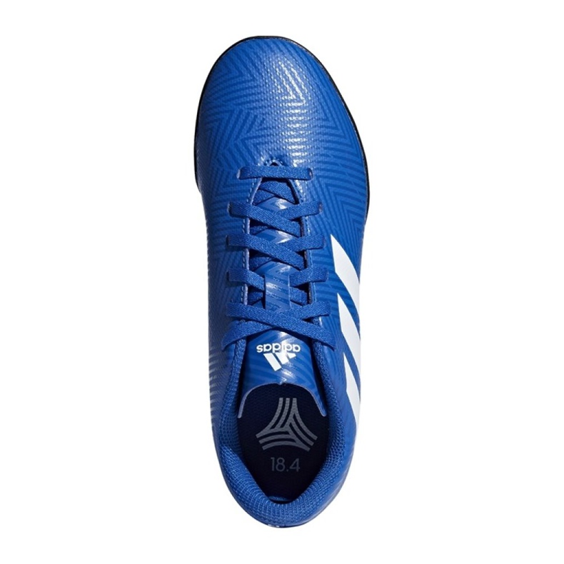 Scarpe da calcio Adidas Nemeziz Tango 18.4 Tf Jr DB2381 multicolore blu 1
