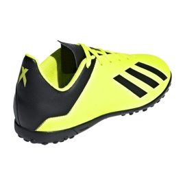 Le scarpe da calcio adidas X Tango 18.4 Tf Jr DB2435 giallo giallo 2