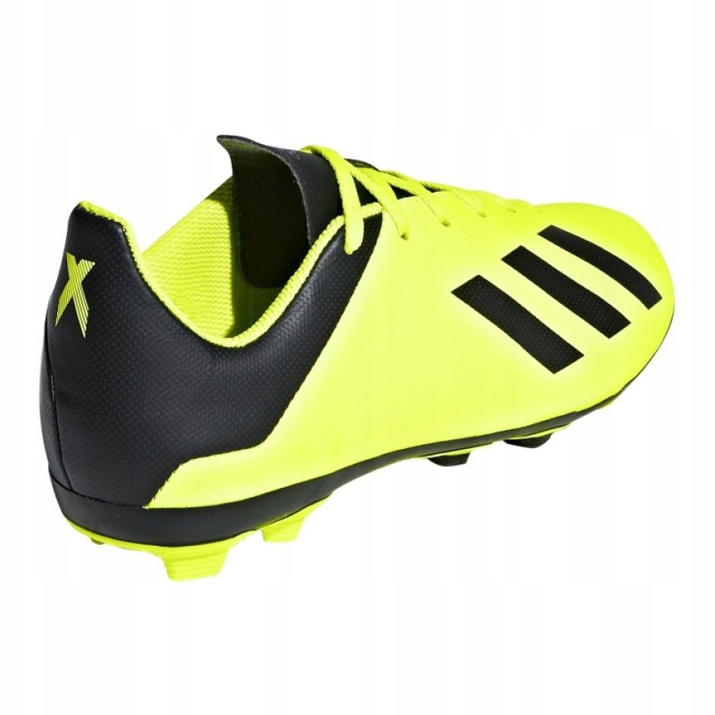 Scarpe da calcio Adidas X 18.4 FxG Jr DB2420 giallo giallo 2