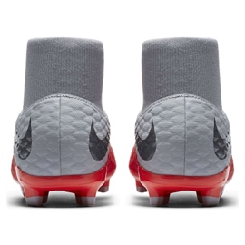 Nike hypervenom Phantom 3 Academy Df Fg Jr AH7287-600 scarpe da calcio rosso rosso 2