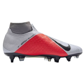Scarpe da calcio Nike Phantom Vsn Elite Df Sg Pro Ac M AO3264-060 grigio argento 1