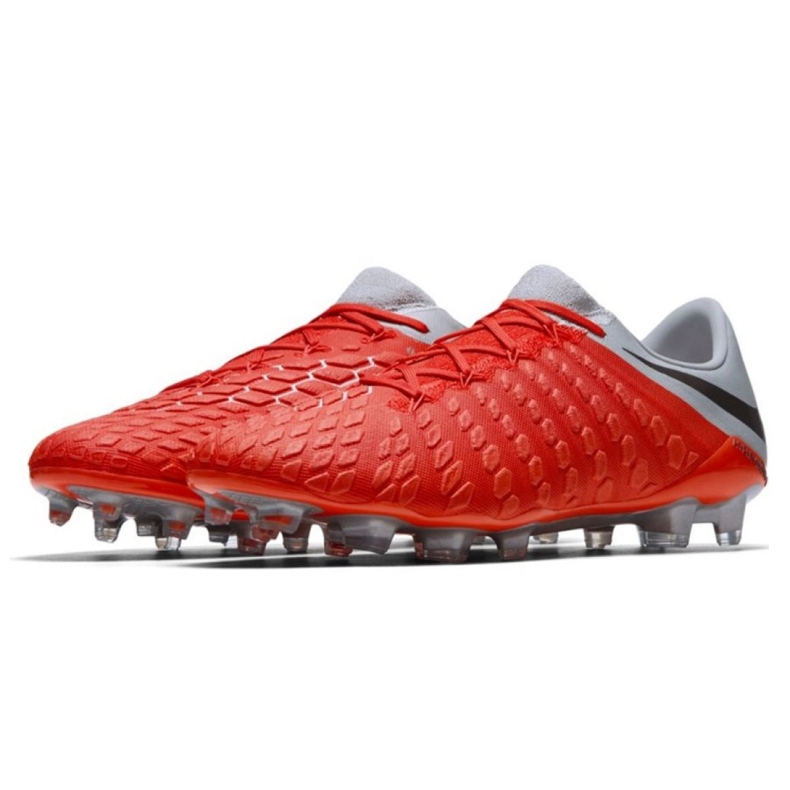 Scarpe da calcio Nike Hypervenom Phantom 3 Elite Fg M AJ3805-600 rosso rosso 2