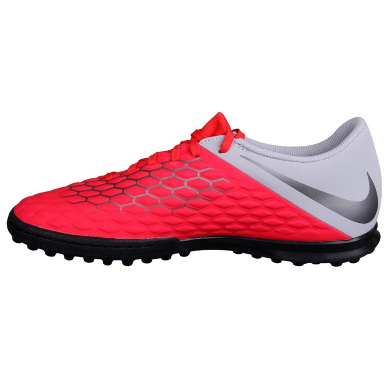 Scarpa da calcio Nike Hypervenom 3 Club Tf AJ3811-600 nero rosso 1