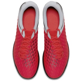 Scarpe indoor Nike Hypervenom Phantomx 3 Club Ic M AJ3808-600 rosso rosso 1