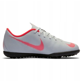 Nike Mercurial VaporX 12 club Tf Gs Jr AH7355-060 scarpe da calcio multicolore bianco 1
