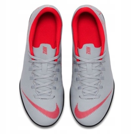Nike Mercurial VaporX 12 club Tf Gs Jr AH7355-060 scarpe da calcio multicolore bianca 2