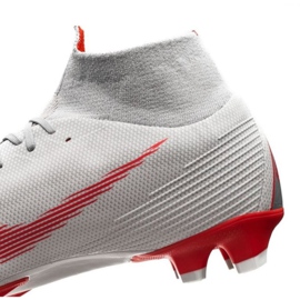 Nike Mercurial Superfly 6 Pro Fg M AH7368-060 scarpe da calcio bianco bianco 2