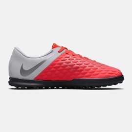 Nike Hypervenom Phantomx 3 Club Tf Jr AJ3790-600 scarpe da calcio multicolore rosso 1