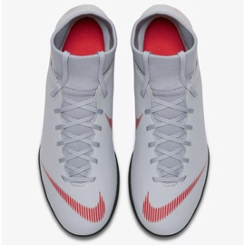 Nike Mercurial SuperflyX 6 Club Tf M AH7372-060 scarpe da calcio grigio grigio 2
