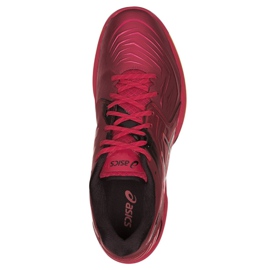 Scarpe da pallamano Asics Blast Ff M 1071A002-601 nero rosso 1