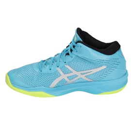 Scarpe da pallavolo Asics Gel-Volley Elite Ff Mt M B750N-400 multicolore blu 1