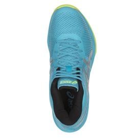 Scarpe da pallavolo Asics Gel-Volley Elite Ff Mt M B750N-400 multicolore blu 2