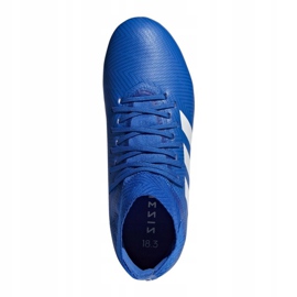 Le scarpe da calcio adidas Nemeziz 18.3 Fg Jr DB2351 multicolore blu 1