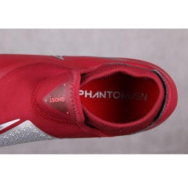 Nike Phantom Vsn Academy Df Fg M AO3258-606 scarpe da calcio rosso rosso 2