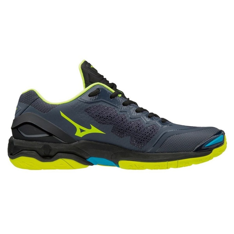 Scarpe da pallamano Mizuno Wave Stealth VM X1GA180047 nero grigio 1
