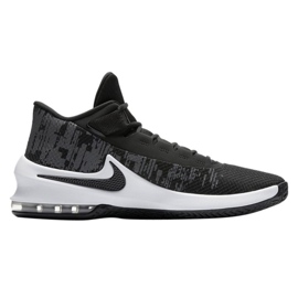 Scarpe da basket Nike Air Max Infuriate 2 Mid M AA7066-001 nero nero 1