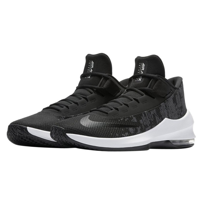 Scarpe da basket Nike Air Max Infuriate 2 Mid M AA7066-001 nero nero 2