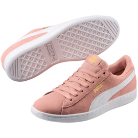 Scarpe Puma Vikky Peach Beige-Puma White W 362624 25 rosa 1