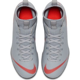 Nike Mercurial Superfly 6 Club Mg Jr AH7339 060 scarpe da calcio bianche bianco bianco 1