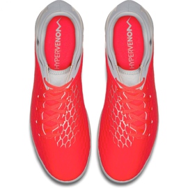 Scarpe indoor Nike Hypervenom Phantom X 3 Academy Ic M AJ3814-600 bianca rosso 1