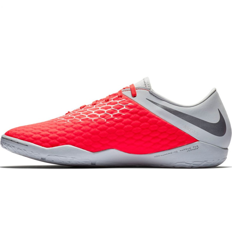 Scarpe indoor Nike Hypervenom Phantom X 3 Academy Ic M AJ3814-600 bianca rosso 2