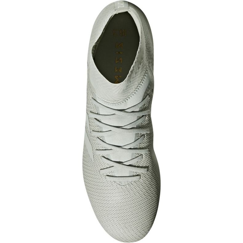 Scarpe da calcio Adidas Nemeziz 18.3 Fg M DB2110 bianca bianca 1