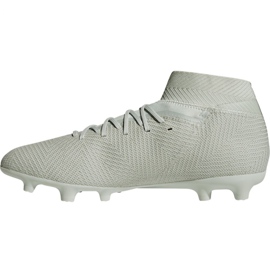 Scarpe da calcio Adidas Nemeziz 18.3 Fg M DB2110 bianca bianca 2
