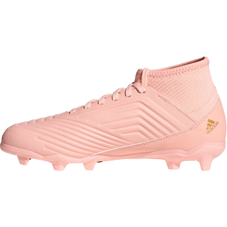 Scarpe da calcio Adidas Predator 18.3 Fg Jr DB2317 rosa rosa 1