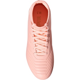 Scarpe da calcio Adidas Predator 18.3 Fg Jr DB2317 rosa rosa 2