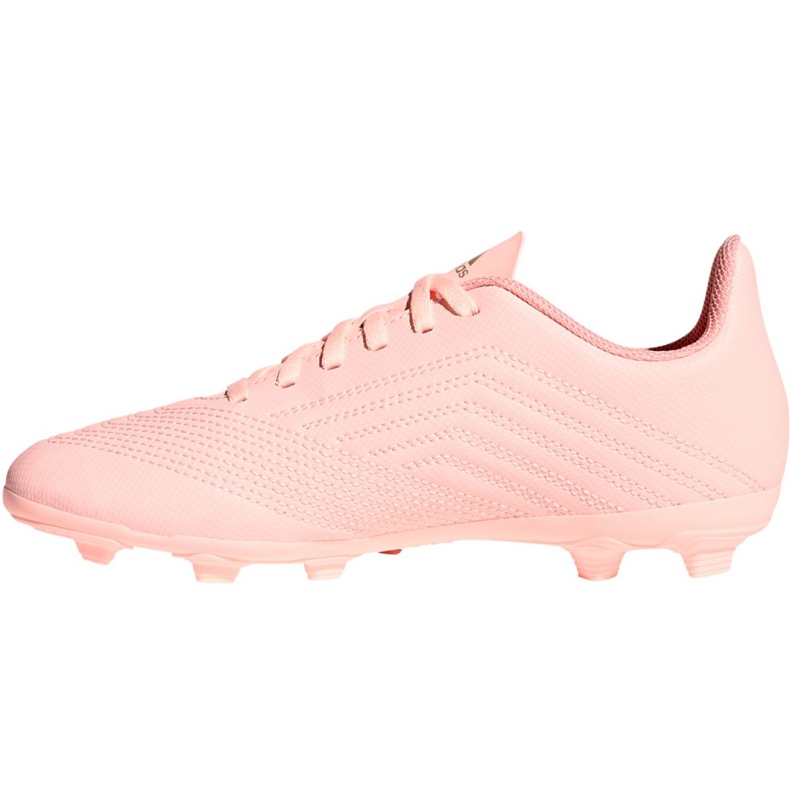 Scarpe da calcio Adidas Predator 18.4 FxG Jr DB2322 multicolore rosa 1