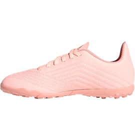 Scarpe da calcio Adidas Predator Tango 18.4 Tf Jr DB2339 rosa rosa 1