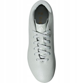 Le scarpe da calcio adidas Nemeziz 18.4 FxG Jr DB2356 multicolore bianco 1