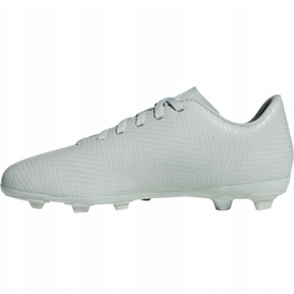 Le scarpe da calcio adidas Nemeziz 18.4 FxG Jr DB2356 multicolore bianco 2