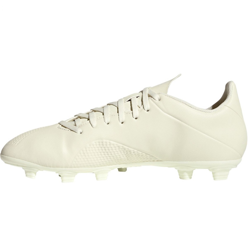 Scarpe da calcio Adidas X 18.4 Fg M DB2187 beige bianca 1