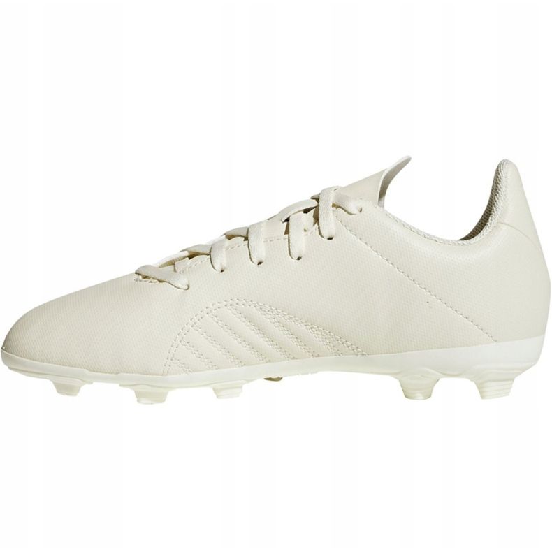 Scarpe da calcio Adidas X 18.4 FxG Jr DB2421 bianco bianco 1