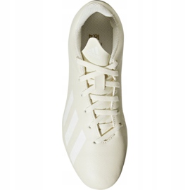 Scarpe da calcio Adidas X 18.4 FxG Jr DB2421 bianca bianca 2