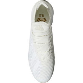 Scarpe indoor adidas X Tango 18.3 In M DB2439 bianco beige 1