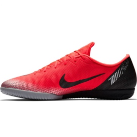 Scarpe indoor Nike Mercurial Vapor X 12 Academy CR7 Ic M AJ3731-600 rosso rosso 2