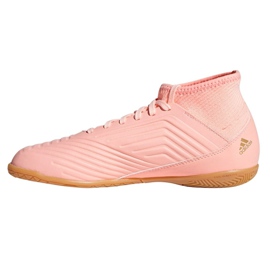Scarpe indoor adidas Predator Tango 18.3 In Jr DB2325 rosa rosa 1