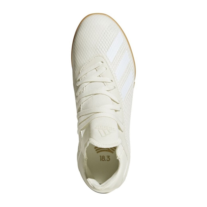 Scarpe da calcio Adidas X Tango 18.3 In Jr DB2427 bianca bianca 1