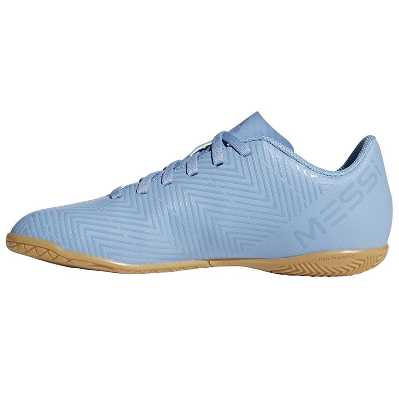 Scarpe indoor adidas Nemeziz Messi Tango In Jr DB2397 blu blu 1