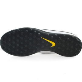 Nike Majestry Tf Jr AQ7896-107 scarpe da calcio bianca bianca 1
