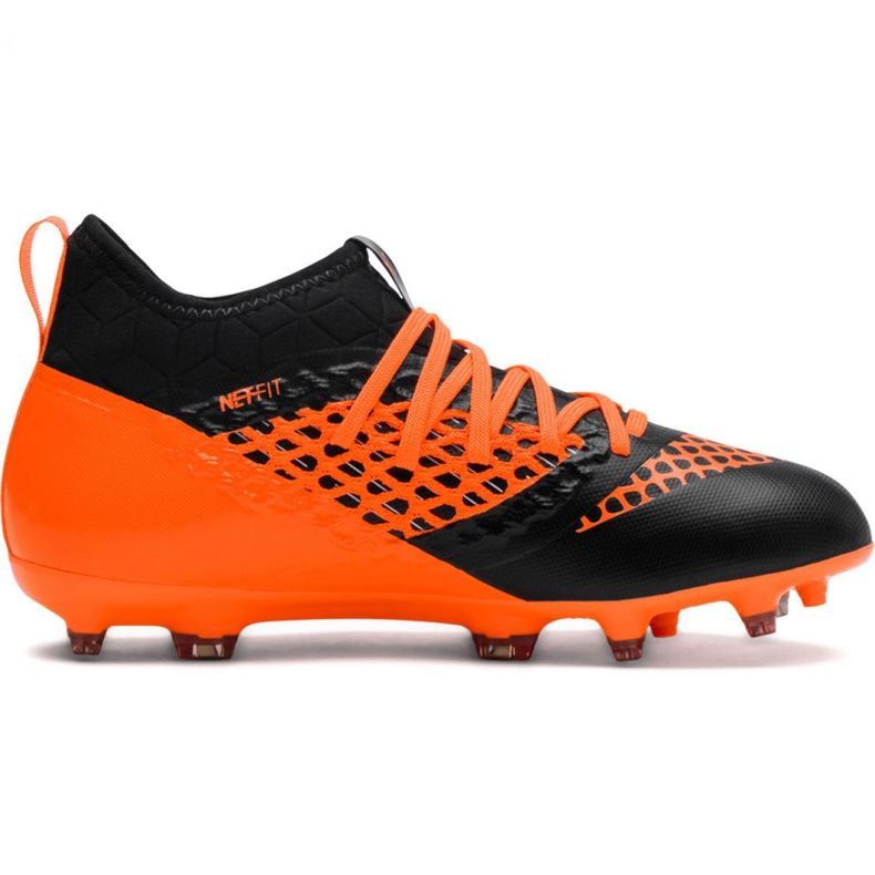 Scarpe da calcio Puma Future 2.3 Netfit Fg Ag Color Sh Jr 104836 02 arancia arancia 2